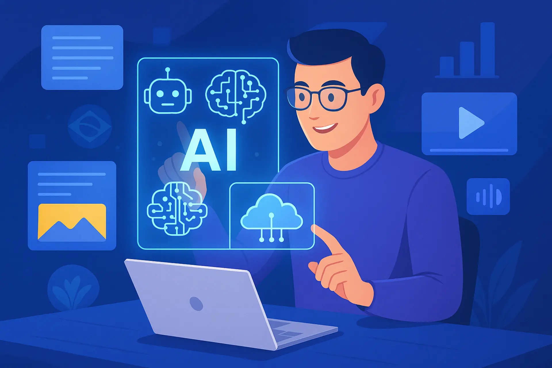 Ia e criação de conteúdo: aliada ou ameaça ao profissional de marketing?